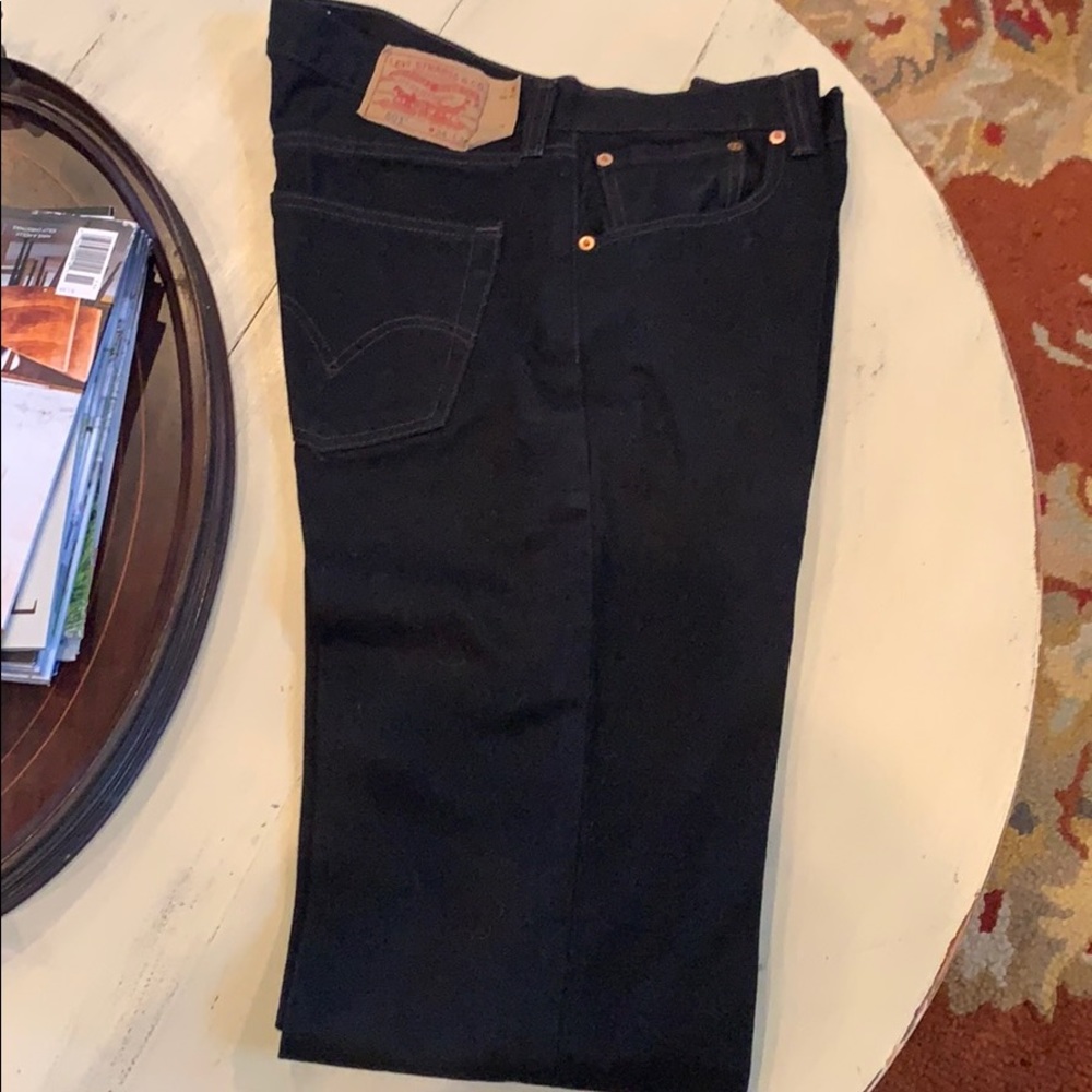 Levi’s original 501 straight leg button fly jeans